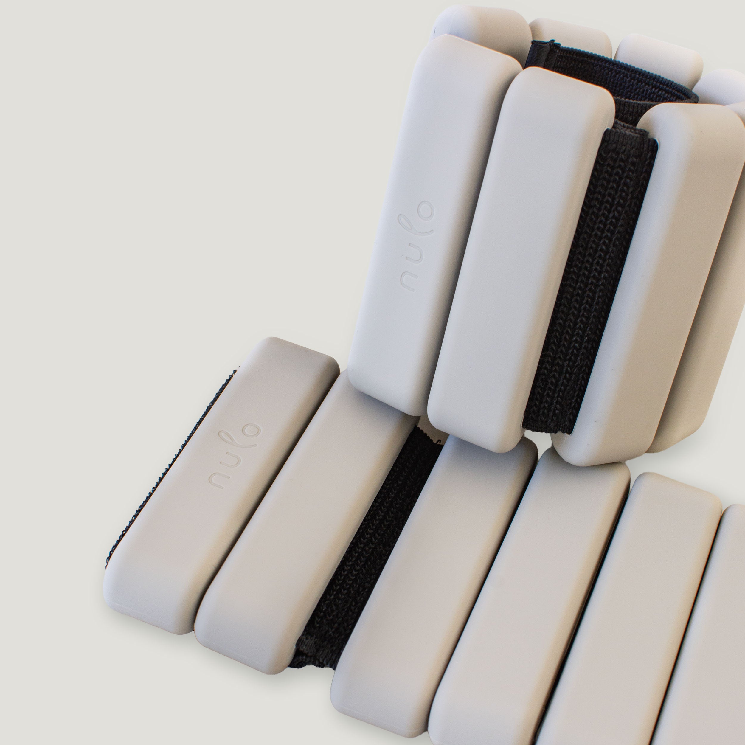 Close up of nulo Wearable Ankle & Wrist Weights for Pilates