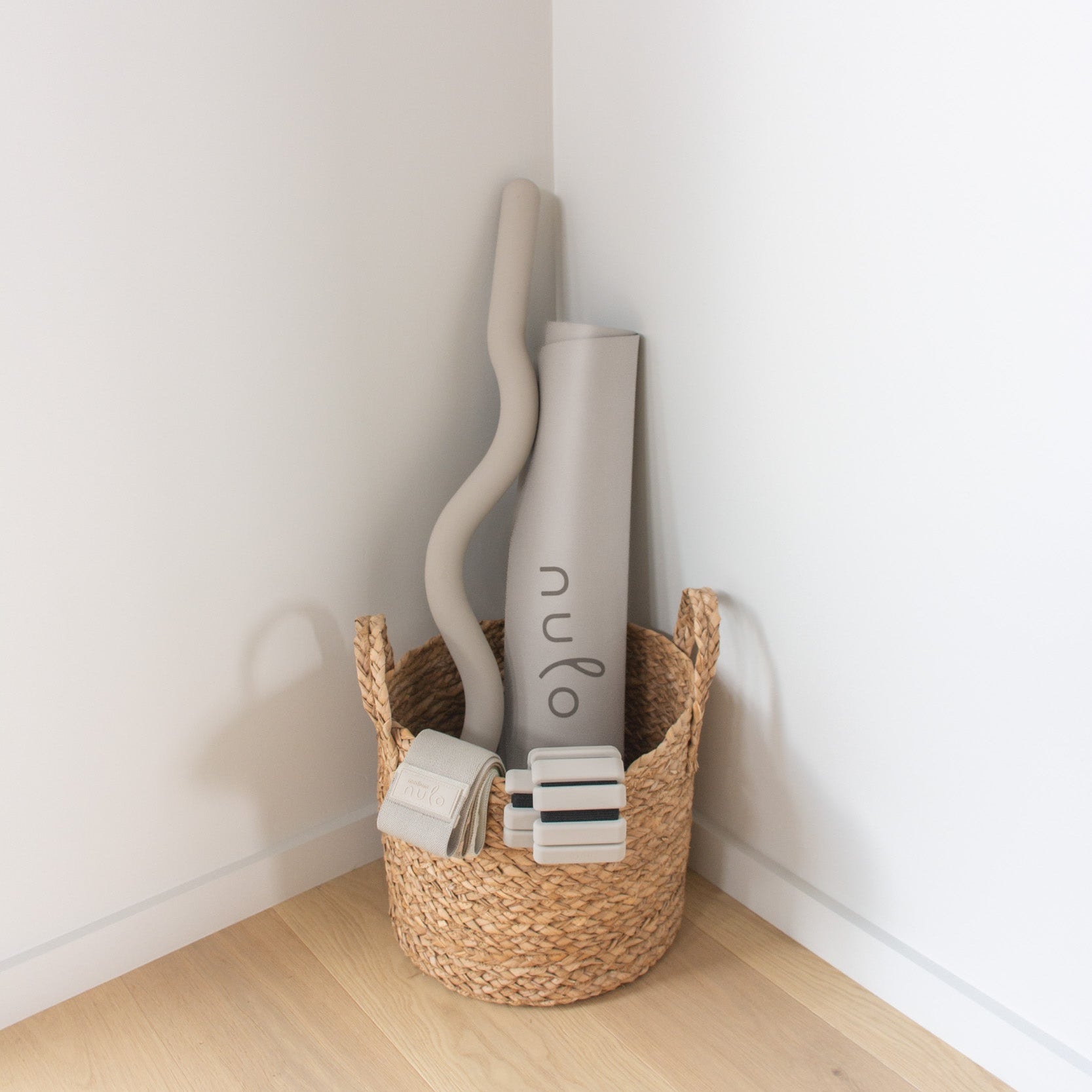 6.8kg Weighted Strength Bar for Home Workouts - nulo