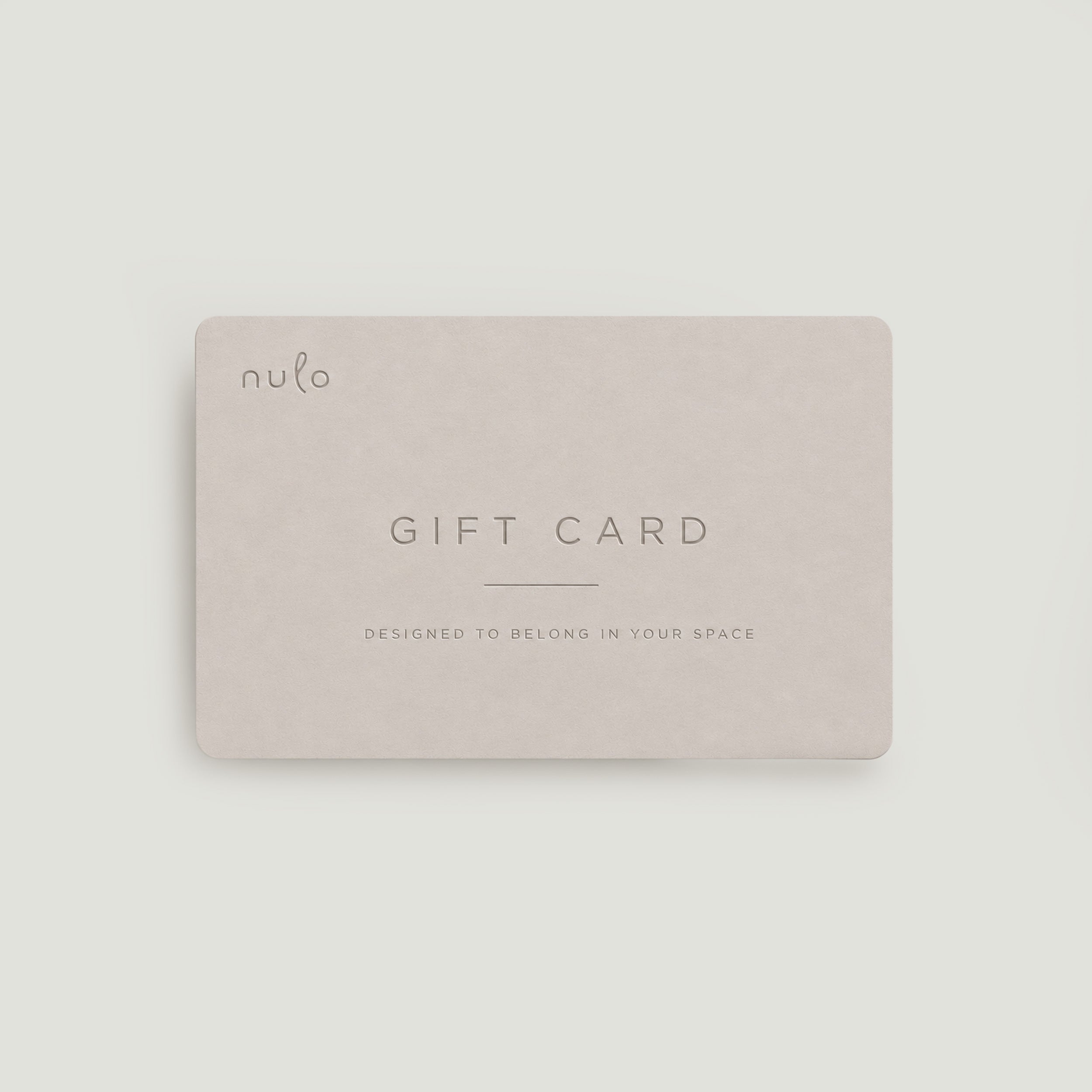 nulo gift card